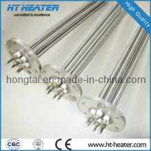 High Temperature Flat Flange Immersion Heater